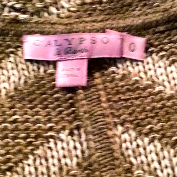 Calypso ,wrap /sweater , fits Small to Extra large , hardly worn . - Picture 9 of 10